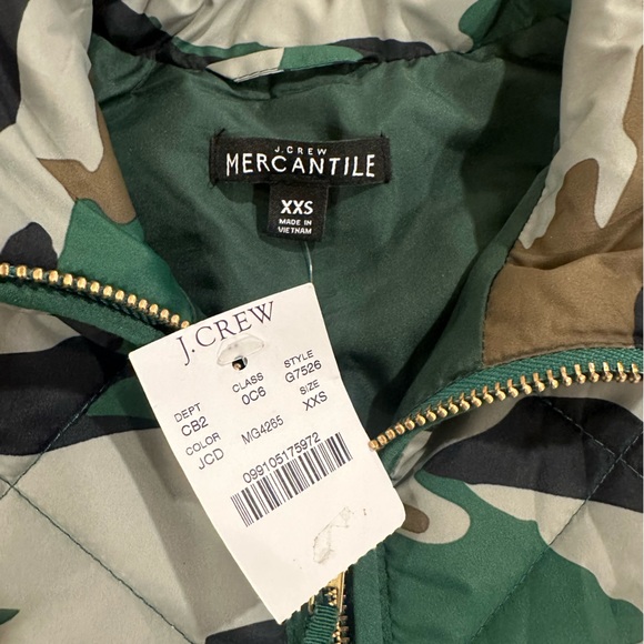 J. Crew Mercantile Women’s Quilted Camo Vest - Picture 4 of 4